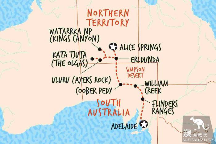 Classic scenery is on the road, 6 Australian classic self-driving lines compete