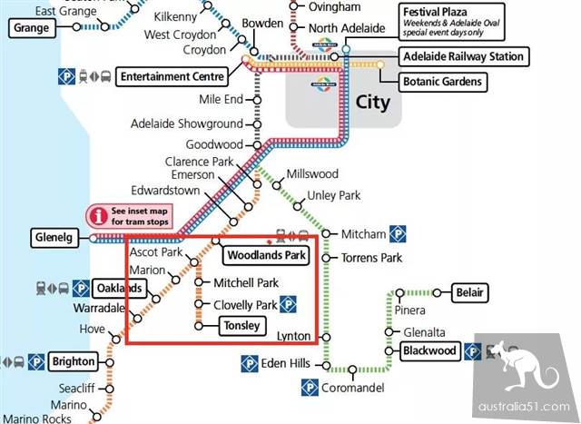 Adelaide spent 5 million to extend the southern train line! Straight to Flinders University! The Tonsley train station will be shut down forever! Run it for the last time next Friday!