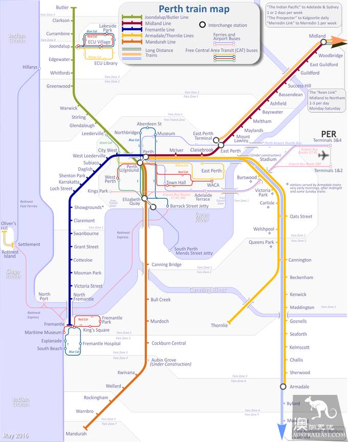 Perth, play around West Australia from this lonely city.