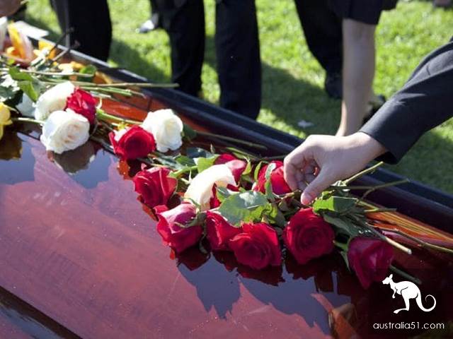 Even funerals are so expensive! It costs an average of 10,000 to bury in Australia
