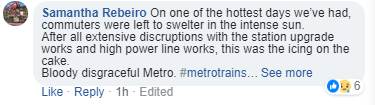 The train line of Melbourne Monash University is broken, and tens of thousands of people have been stuck all night.