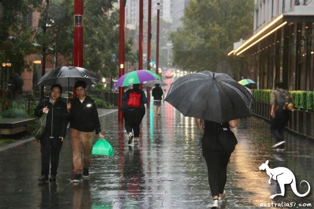 本次降雨天气将维持到下个星期。（澳洲广播公司图片）