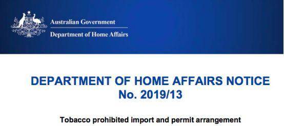 Heavy! Australian Customs immigration policy rectification! from July 1, no cigarette can be brought into Australia.