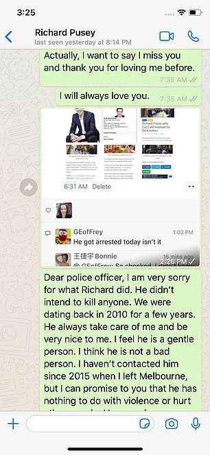 Melbourne luxury car driver filming dying police, Chinese ex-girlfriend still maintains