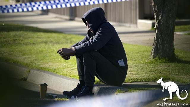 A man death one seriously injured in a residential area in the Chinese district of Melbourne last night