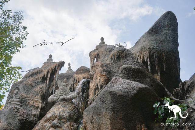 The strangest attractions of Thai temples, mixing the eight immortals with ninja tortoises, are messy for Chinese tourists
