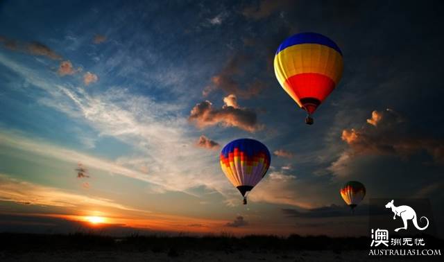 Which of the Australian hot air balloons is chosen? if you want to 'heaven', just look at it.