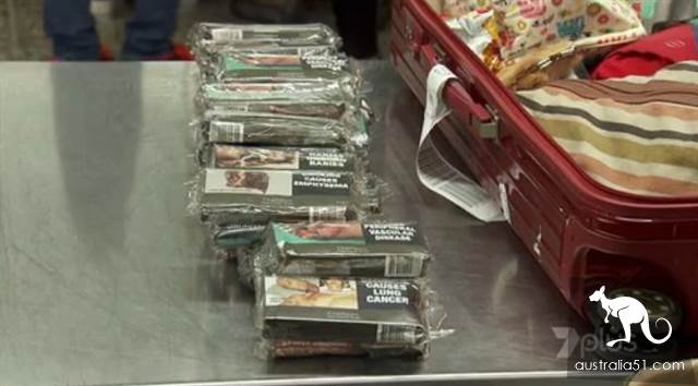 Warning again! you must not bring tobacco illegally into Australia after July 1. Violators will be repatriated immediately and will not be allowed to enter the country for three years.