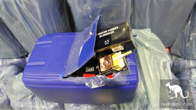 Warning again! you must not bring tobacco illegally into Australia after July 1. Violators will be repatriated immediately and will not be allowed to enter the country for three years.