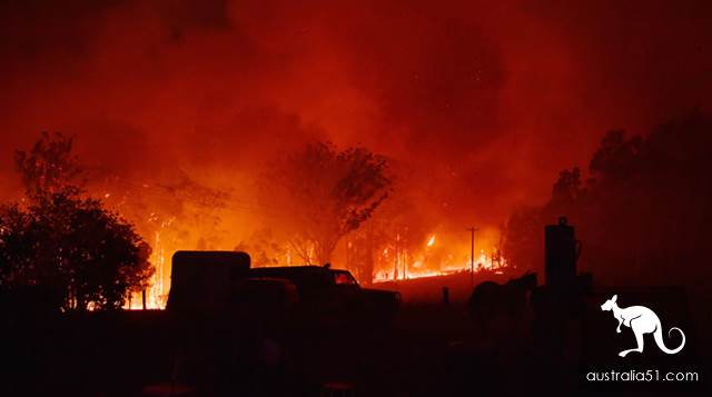 How many fires did the rain pour out in the new state