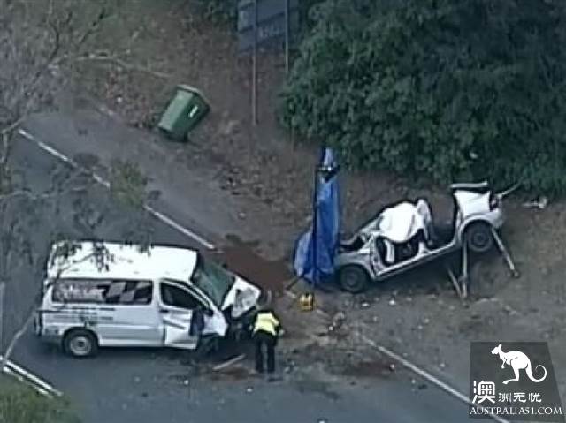 Melbourne this morning fatal car accident: 3 cars collided, 1 dead and 2 injured