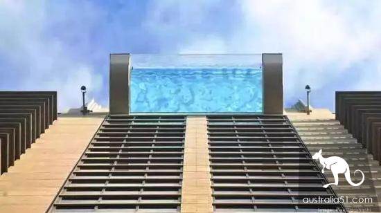Take stock of the world's most thrilling swimming pool for Get's thrilling swim experience