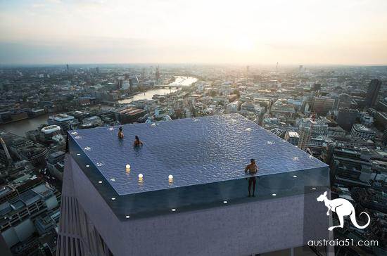 Take stock of the world's most thrilling swimming pool for Get's thrilling swim experience
