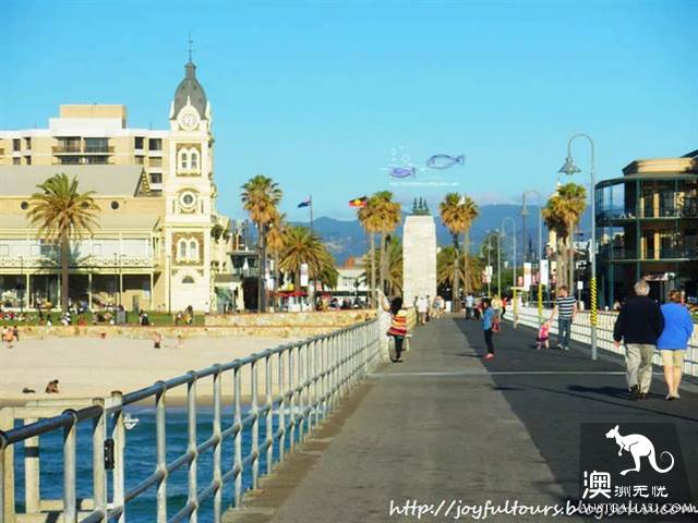 Adelaide, Australia, Super famous Glenelg Beach