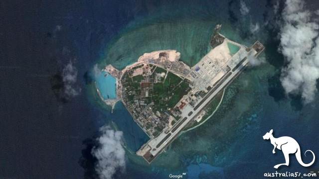 Australia follows the United States, officially claiming illegal claims in the South China Sea
