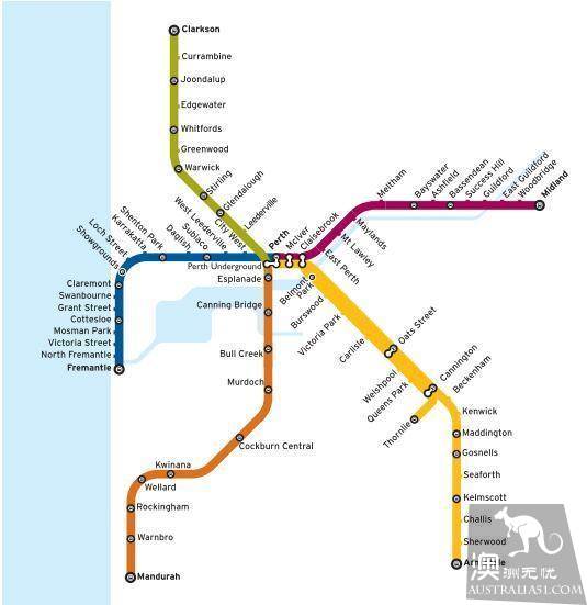 Take the free Perth bus, play around Perth downtown and surrounding