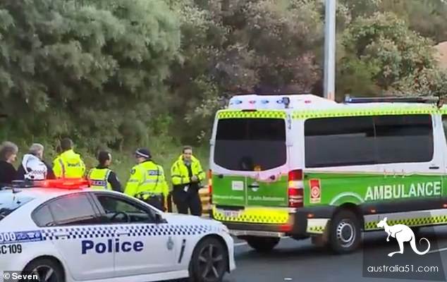 The body was found on Perth Highway early in the morning, and pedestrians were hit by a car crash.