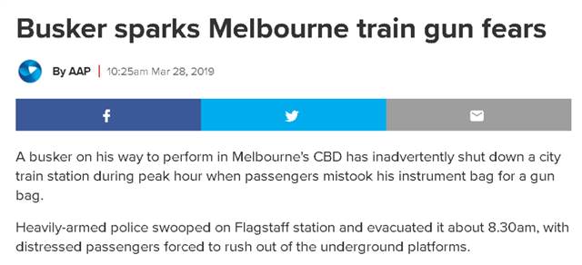 Bird of shock! This morning, the Flagstaff train station mistook the attack, it turned out that it was a musician.