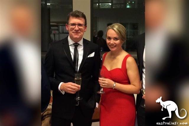 Australian Broadcasting Company! A couple of senior minister ex-wife