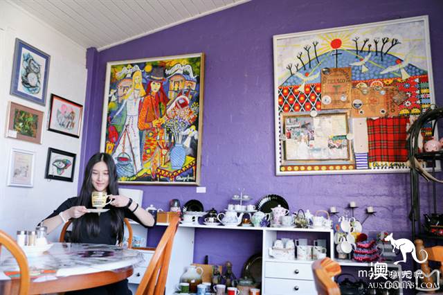 在塔斯马尼亚的“壁画小镇”谢菲尔德欣赏壁画和探店