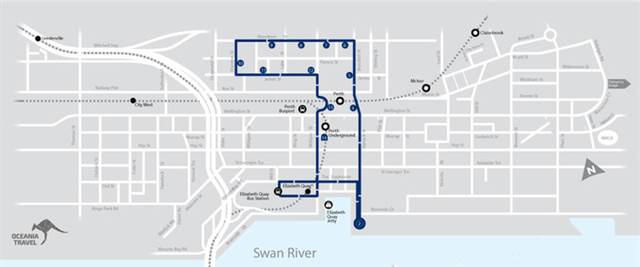 Perth bus ride free.