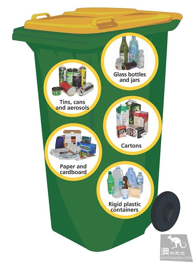 Australian domestic waste classification and recycling strategy: waste electrical appliances, plastic bottles. How do you throw it? you'll see it.