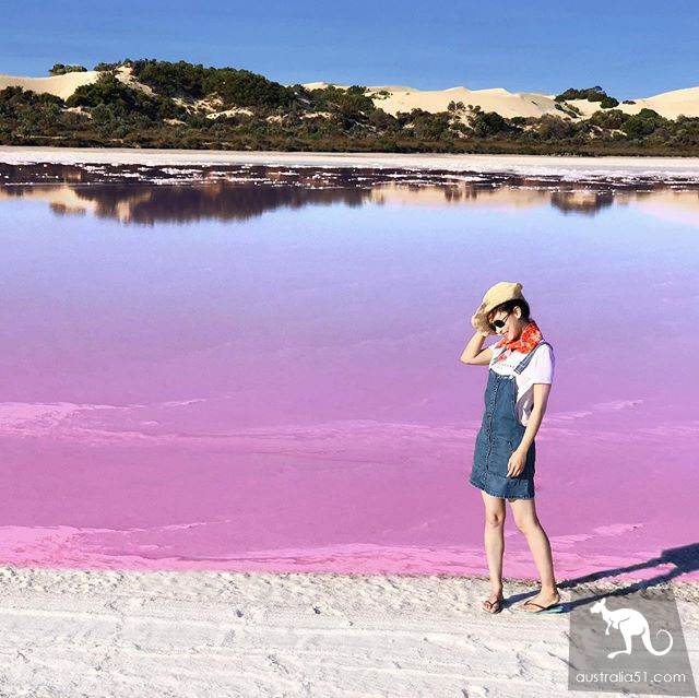 Lake McDonnell, a rare fantasy! Australia's Beautiful 'dual Lake' Beach Trail