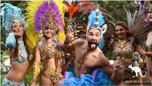 The 2020 homosexual love carnival big parade arrives, Sydney over 200,000 people watch