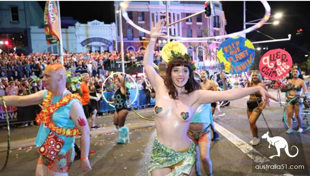 The 2020 homosexual love carnival big parade arrives, Sydney over 200,000 people watch