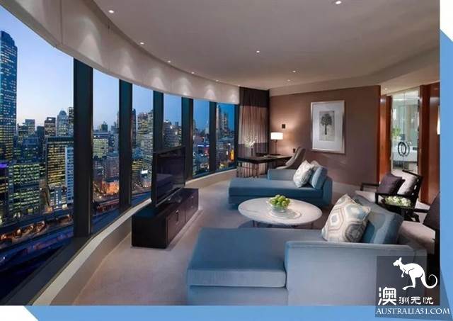 Australia's expensive 10 hotel suites, how many minutes can your salary stay?
