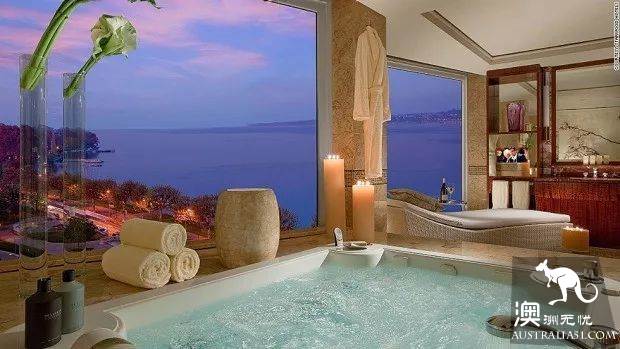 Australia's expensive 10 hotel suites, how many minutes can your salary stay?
