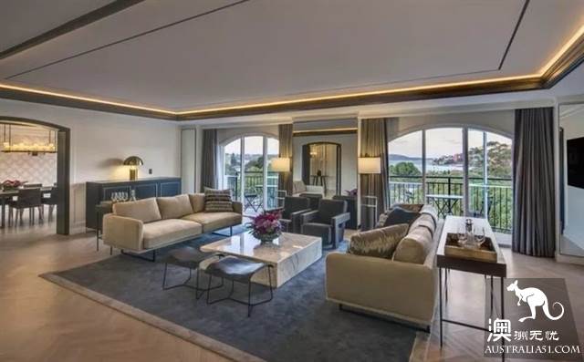 Australia's expensive 10 hotel suites, how many minutes can your salary stay?