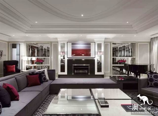 Australia's expensive 10 hotel suites, how many minutes can your salary stay?