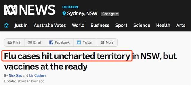 The Australian crisis! There are 139 people, death! In the scariest year of flu in history, the shortage of vaccine affected everyone.