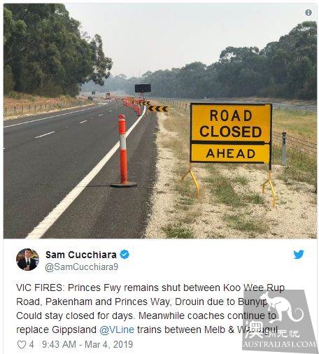 The fire in Wilsons Prom is out of control at Victoria's famous scenic spot! 3000 tourists are evacuating urgently! International Labour Day is not open during the holiday.