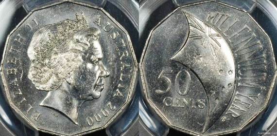 There's this Australian 'coin' at home! Australian 00