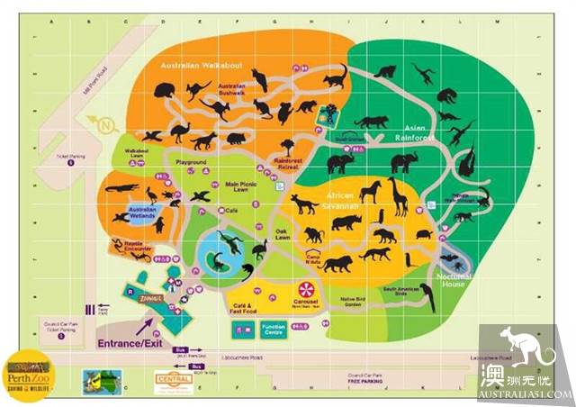 Western Australia Perth urban area and around the play introduction, must go to the scenic spots not left behind.