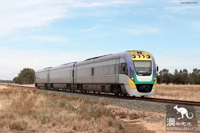 You can travel without driving yourself. What's the experience of Melbourne's V/Line train trip?