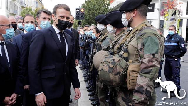Fear of attack: macron calls the defence of france's liberal values uncompromising, Europe and America countries have condemned