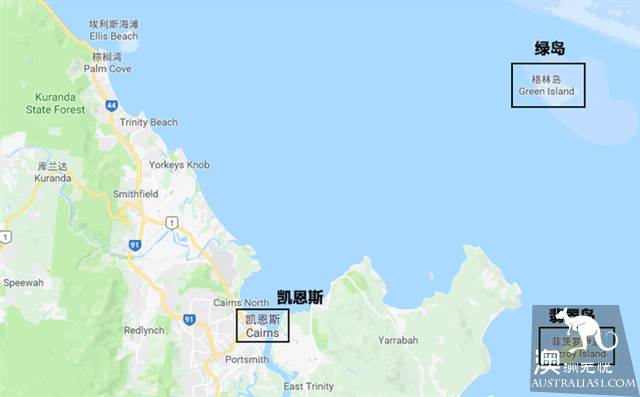 一见钟情翡翠岛，大堡礁的伊甸园
