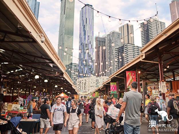 Melbourne Queen Victoria Market Spring Night Market, presented with gourmet fun introduction