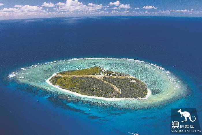 Lady Illite Island, 'Star' on the Great Barrier Reef in Central Queensland