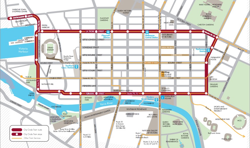 Free Tram Melbourne: 35 - City Circle