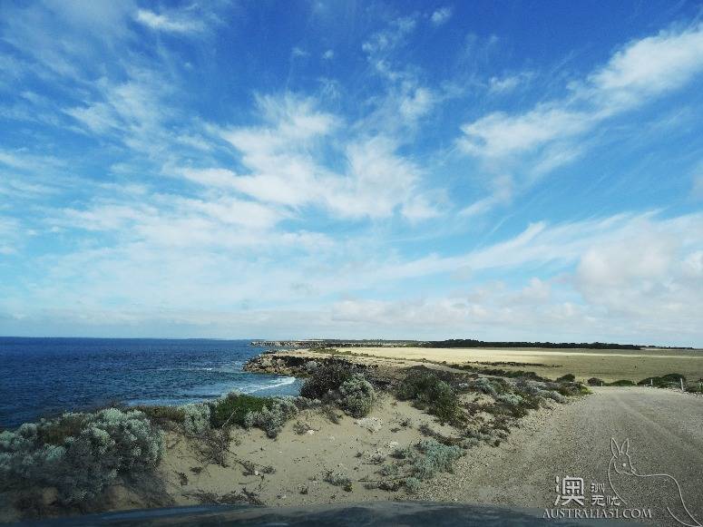 The old driver's self-driving strategy in south Australia's York peninsula