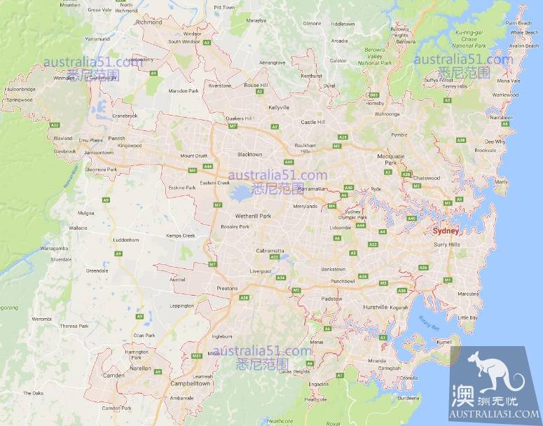 Sydney, how do you divide the poor in the rich? Which district should I live in?
