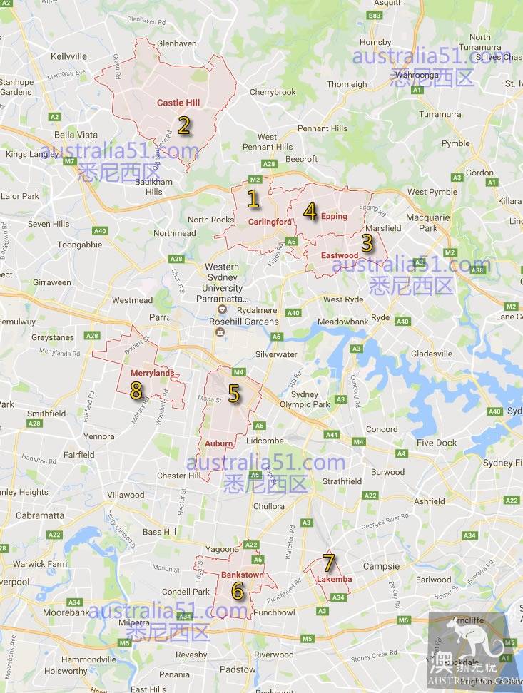 Sydney, how do you divide the poor in the rich? Which district should I live in?
