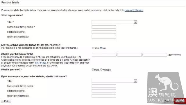 Hands to teach you to apply online for Australian tax number (TFN)