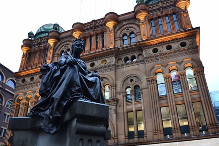 Big! Landmark buildings in downtown Sydney, QVB, and Chase Mall, were sold.