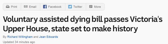 Victoria will become Australia's first state to legalize euthanasia. Who is eligible for euthanasia?