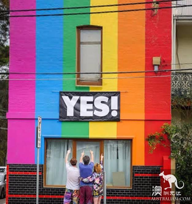 How Australians use their houses to support gay voting